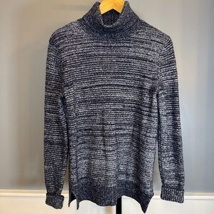 J. Crew space dyed turtleneck sweater Womens Small